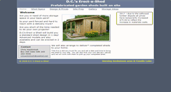 Desktop Screenshot of dcerectashed.com